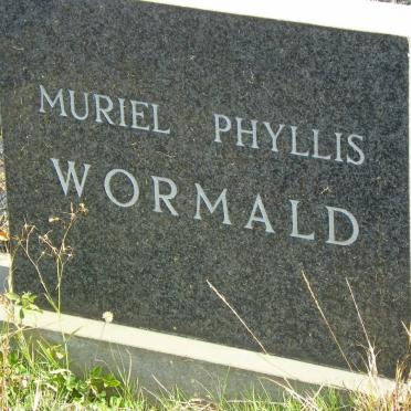 WORMALD Muriel Phyllis