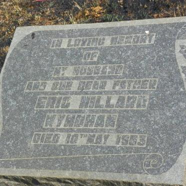 WYNDHAM Eric Millard -1953