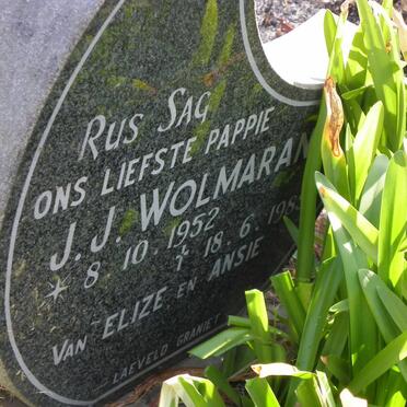 WOLMARANS J.J. 1952-1985