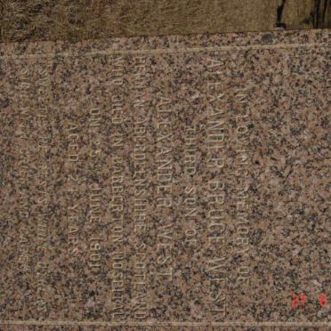 WEST Alexander Bruce  -1901