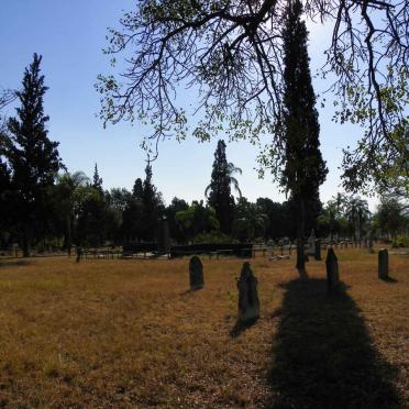 06. Overview Concentration camp section of cemetery