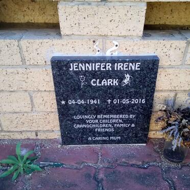 CLARK Jennifer Irene 1941-2016