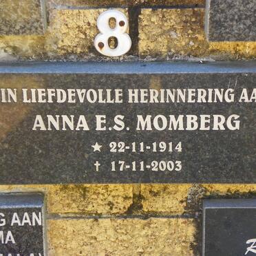 MOMBERG Anna E.S. 1914-2003