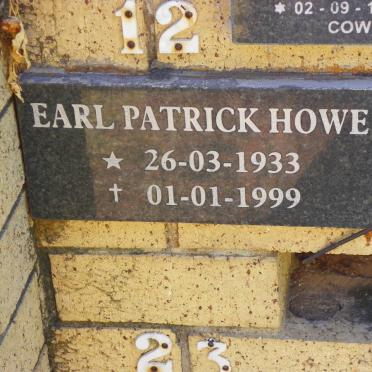 HOWE Earl Patrick 1933-1999