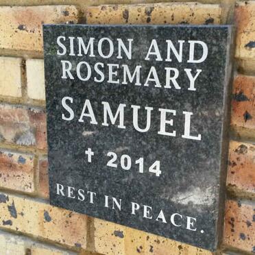 SAMUEL Simon -2014 &amp; Rosemary -2014