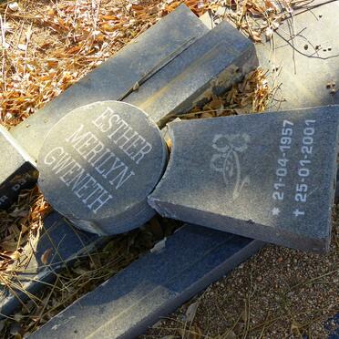 ? Esther Merilyn Gweneth 1957-2001