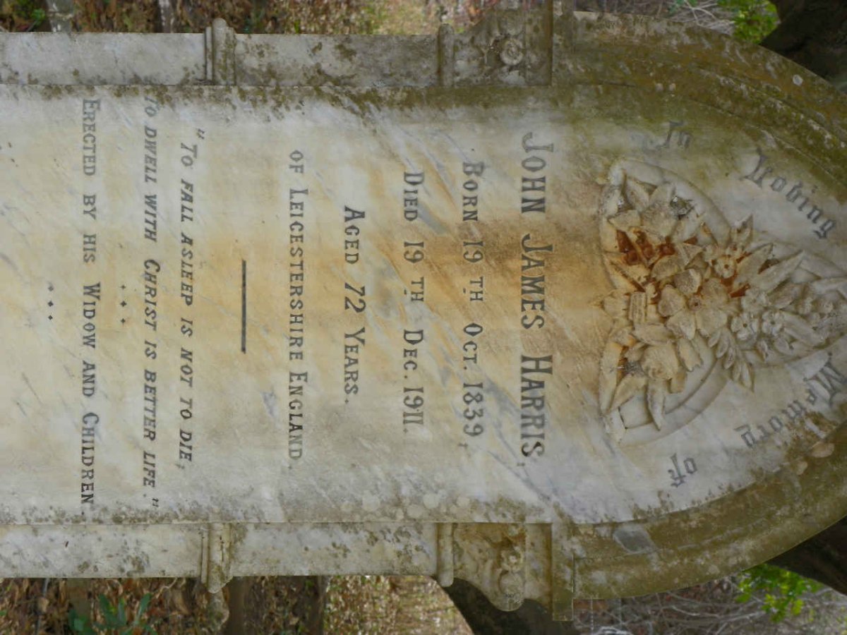 HARRIS John James 1839-1911