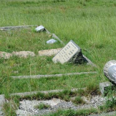 Mpumalanga, BETHAL district, Driehoek 295_5, farm cemetery