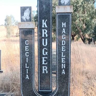 KRUGER Cecilia Magdelena 1946-1997
