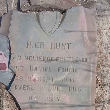 FOURIE Davit Daniel 1841-1905