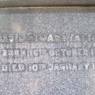 PATTISON Basil Stuart 1871-1910