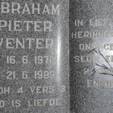 VENTER Abraham Pieter 1970-1989