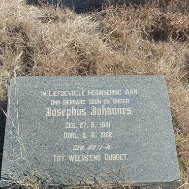 ? Josephus Johannes 1941-1962
