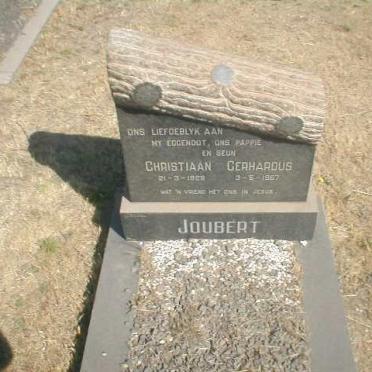 JOUBERT Christiaan Gerhardus 1929-1967