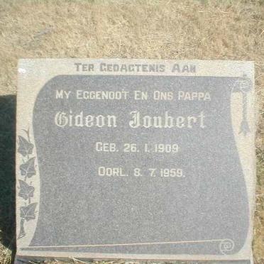 JOUBERT Gideon 1909-1959