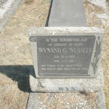 WESSELS Wynand G. 1903-1961