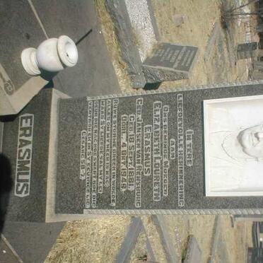 ERASMUS Elizabeth Loureth geb. JANSEN VAN RENSBURG 1881-1949