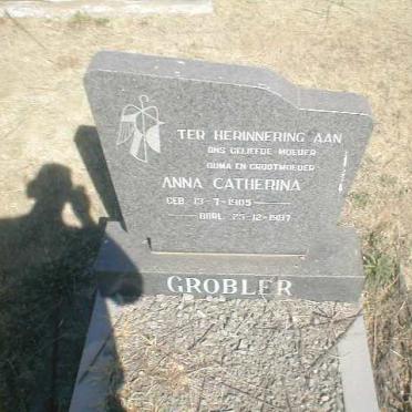 GROBLER Anna Catherina 1905-1987