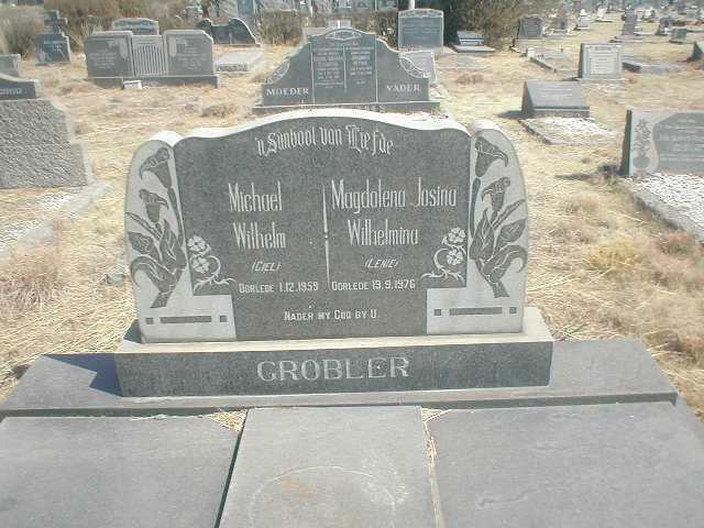 GROBLER Michael Wilhelm -1959 &amp; Magdalena Josina Wilhelmina -1976
