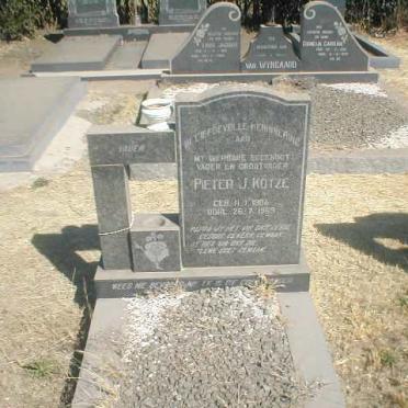 KOTZE Pieter J. 1904-1969