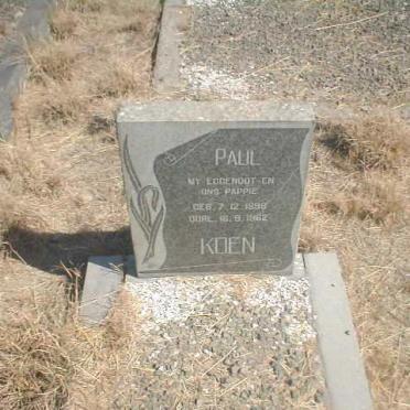 KOEN Paul 1898-1962