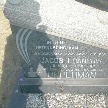 OPPERMAN Jacob Francois 1903-1961