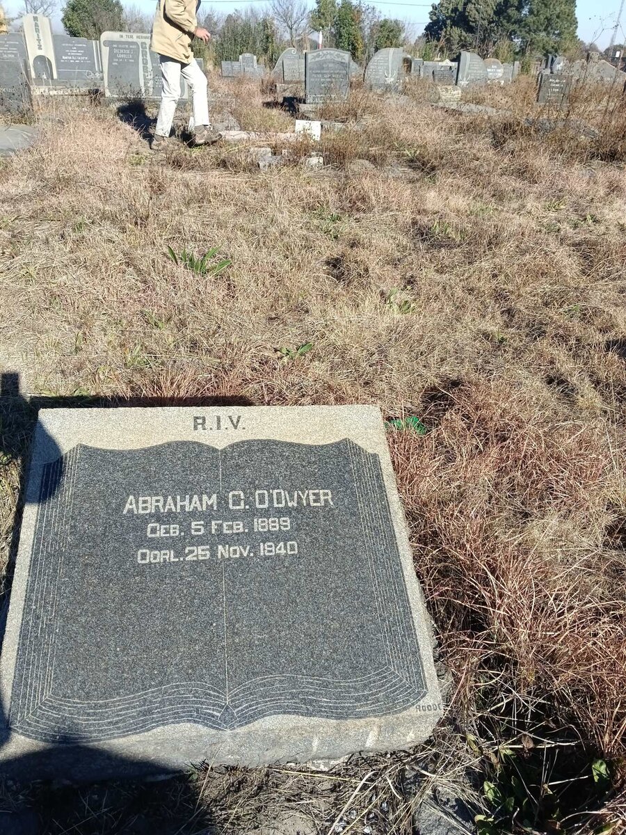 O'DWYER Abraham G. 1889-1940