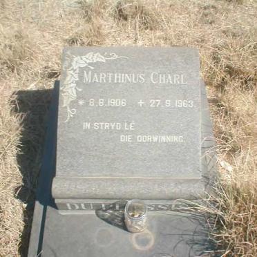 PLESSIS Marthinus Charl, du 1906-1963