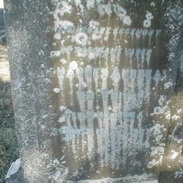 TOIT Hannes Andreas, du 1854-1923