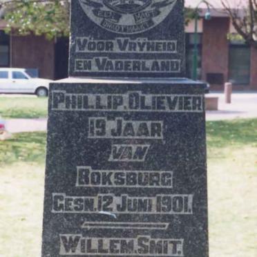 OLIEVIER Phillip -1901 :: SMIT Willem