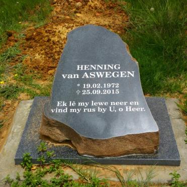 ASWEGEN Henning, van 1972-2015