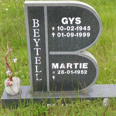 BEYTELL Gys 1945-1999 &amp; Martie 1952-