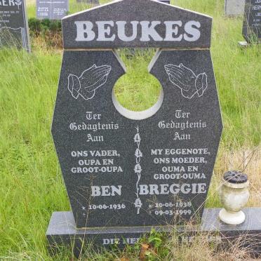 BEUKES Ben 1936- &amp; Breggie 1938-1999