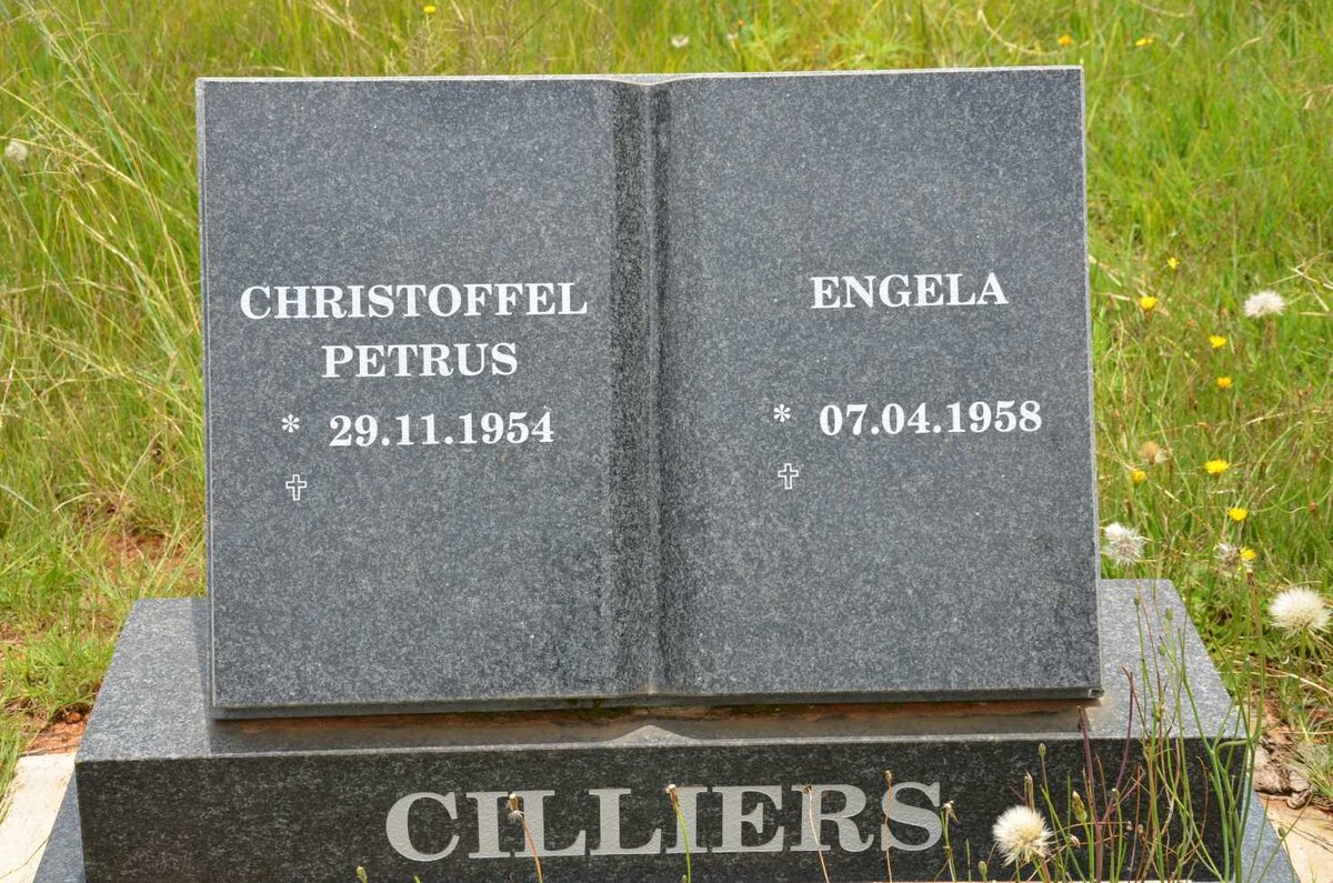 CILLIERS Christoffel Petrus 1954- &amp; Engela 1958-