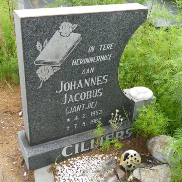 CILLIERS Johannes Jacobus 1953-1982
