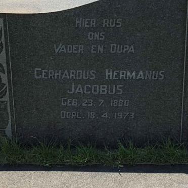 COMBRINK Gerhardus Hermanus Jacobus 1880-1973 :: COMBRINK ?