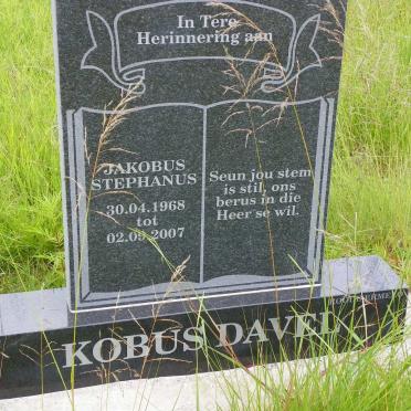 DAVEL Jakobus Stephanus 1968-2007