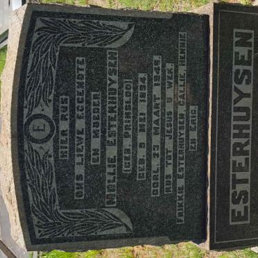 ESTERHUYSEN Mollie nee PRINSLOO 1894-1945