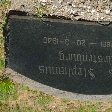 FURSTENBURG Petrus Stephanus 1891-1940