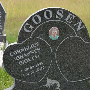 GOOSEN Cornelius Johannes 1991-2012