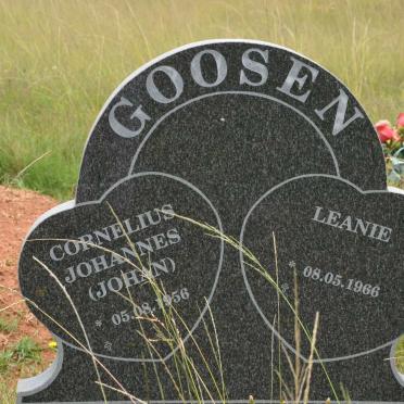 GOOSEN Cornelius Johannes 1956- &amp; Leanie 1966