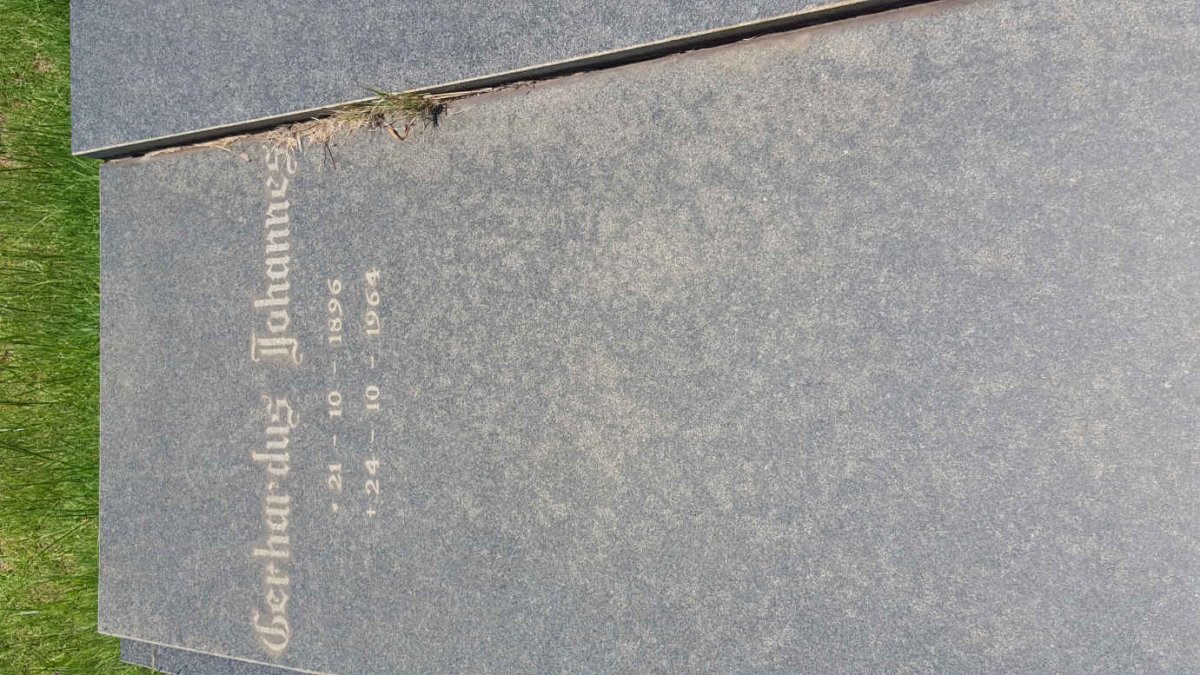 GROBLER Gerhardus Johannes 1896-1964 &amp; Susanna Isabella 1905-1988