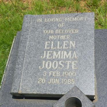 JOOSTE Ellen Jemima 1900-1985