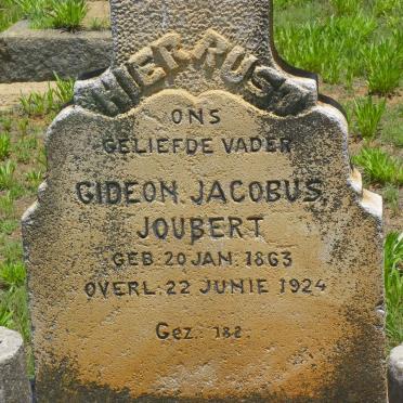 JOUBERT Gideon Jacobus 1863-1924