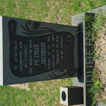 JOUBERT Petrus Jacobus 1905-1984