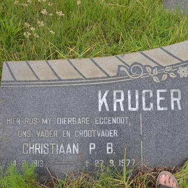 KRUGER Christiaan P.B. 1913-1977
