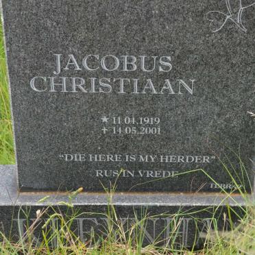 KLEYNHANS Jacobus Christiaan 1919-2001