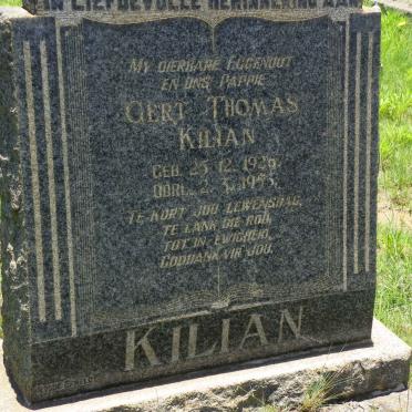 KILIAN Gert Thomas 1926-1953
