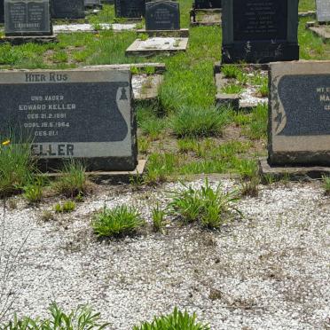 KELLER Edward 1881-1964 &amp; Martha 1884-1947