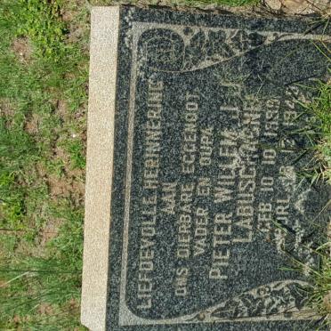 LABUSCHAGNE Pieter Willem J.J. 1889-1943